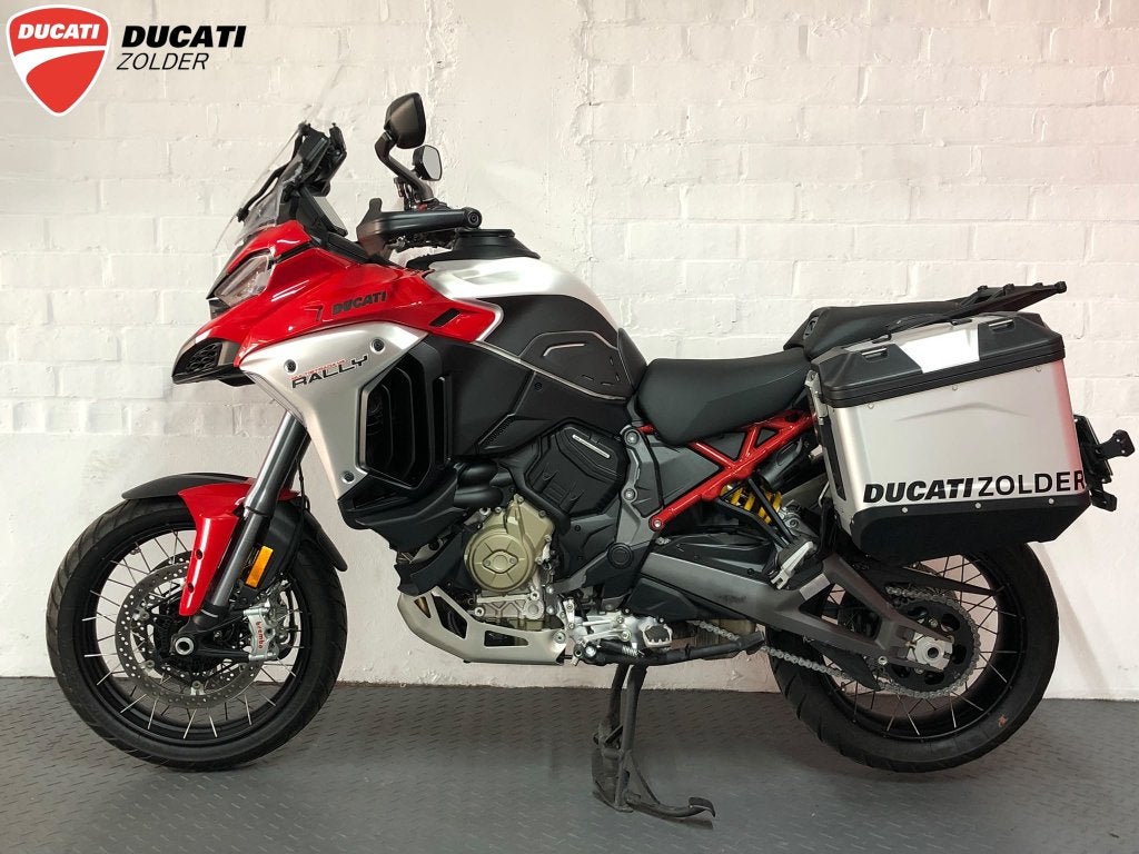 Multistrada V4 Rally Travel & Radar ex demo, Motoren, Motoren | Ducati, 4 cilinders, Motorrijbewijs A, Meer dan 35 kW, Toermotor