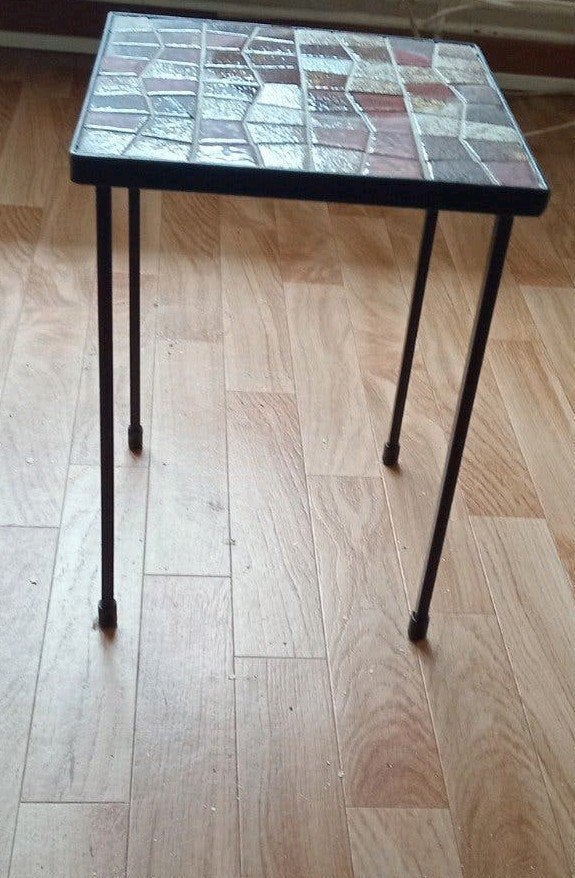 Table d'appoint en mosaïque, Maison & Meubles, Enlèvement