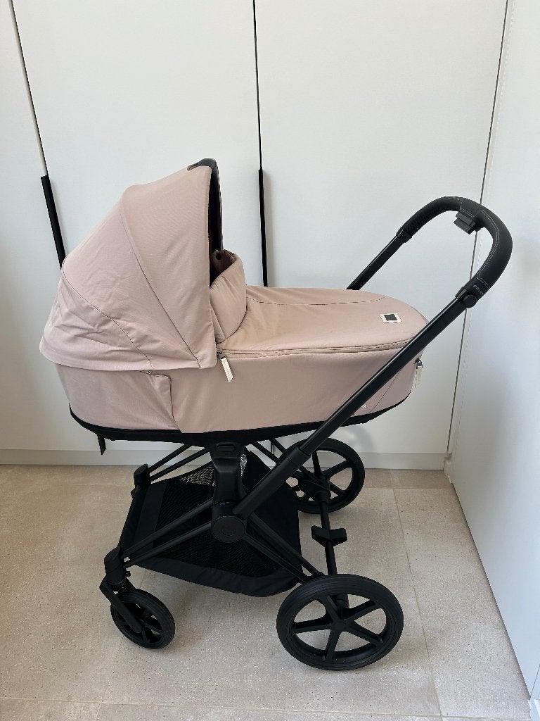 Cybex Priam cozy beige/matt zwart, Enlèvement, Comme neuf, Poussette, Autres marques