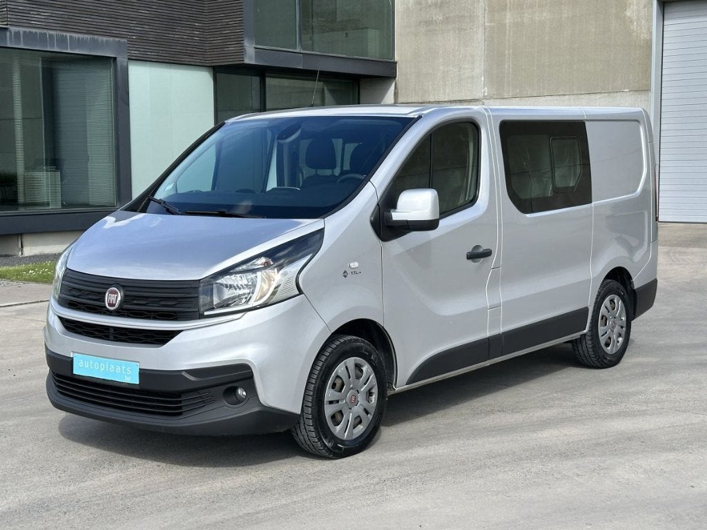 Fiat Talento Dubbele Cabine 6pl + Lichte vracht| Camera Navi, Auto's, 4 deurs, USB, Bedrijf, 6 zetels