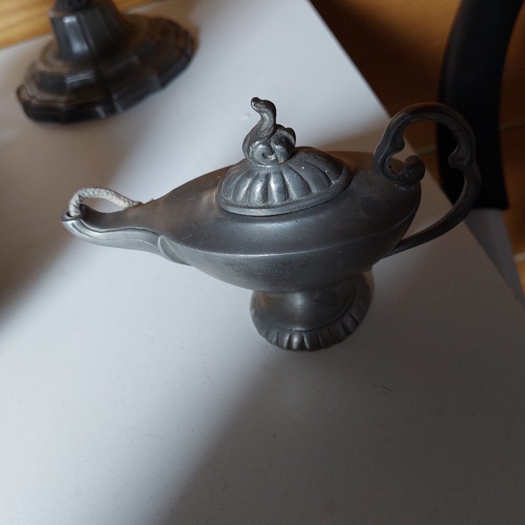tinnen lampje, Antiquités & Art, Enlèvement
