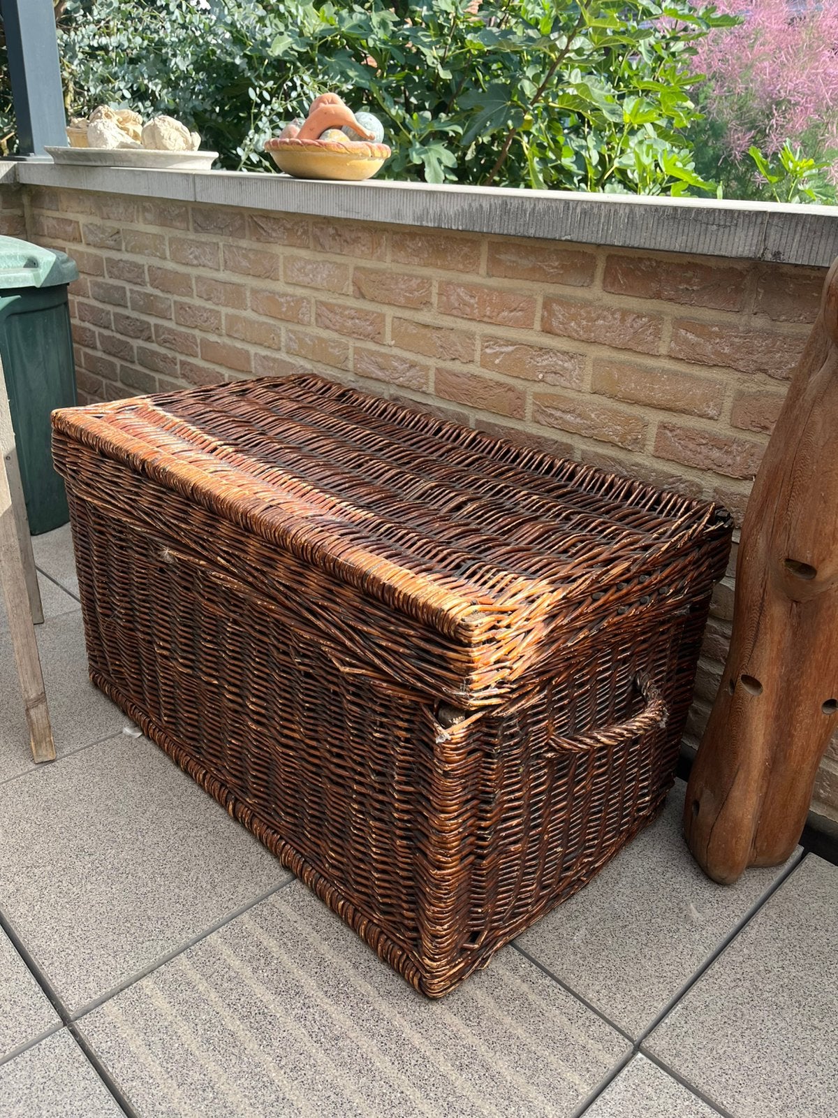 Corbeille à paille en excellent état, Maison & Meubles, Accessoires pour la Maison | Coffres, Enlèvement, Comme neuf