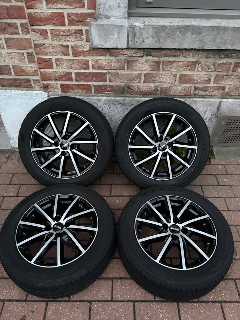 Kit ete 4x108 a vendre, Autos : Pièces & Accessoires, Pneus & Jantes, Enlèvement, Neuf, Pneus été, Pneus et Jantes