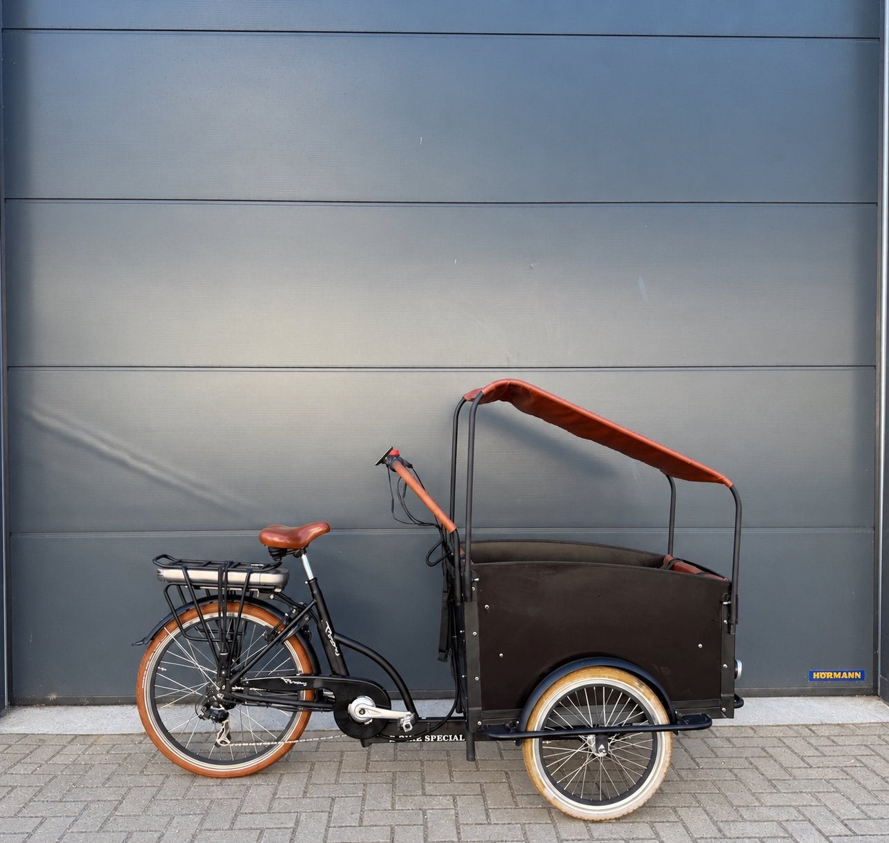 ZGAN Vogue Troy elektrische bakfiets, Ophalen