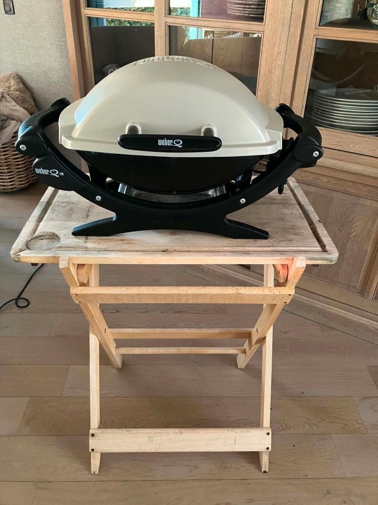 Weber BBQ, Tuin en Terras, Ophalen, Zo goed als nieuw, Weber, Met accessoires