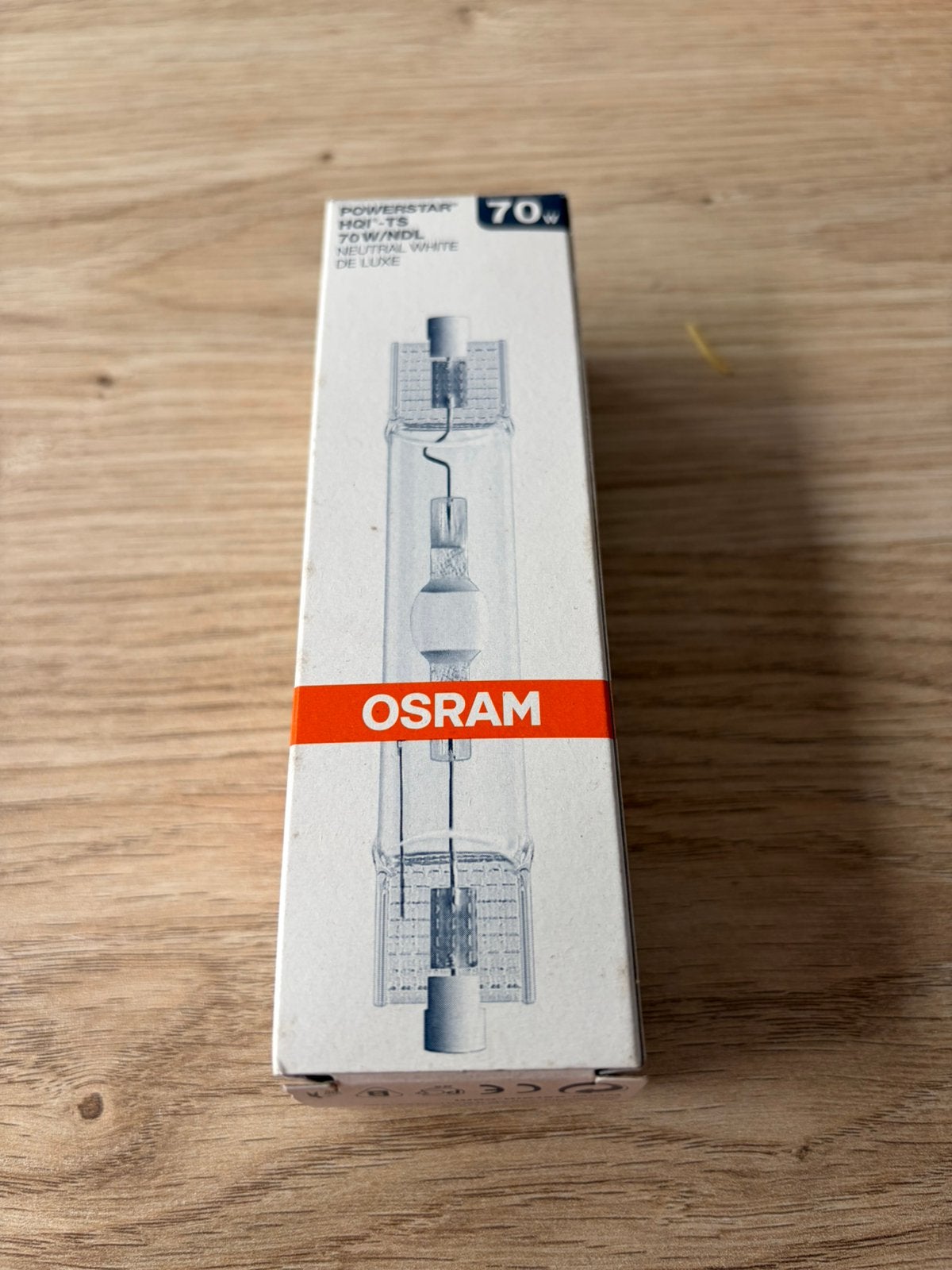 Metaal halogeenlamp powerstar(nieuw), Ophalen of Verzenden, Nieuw, Osram, Halogeenlamp