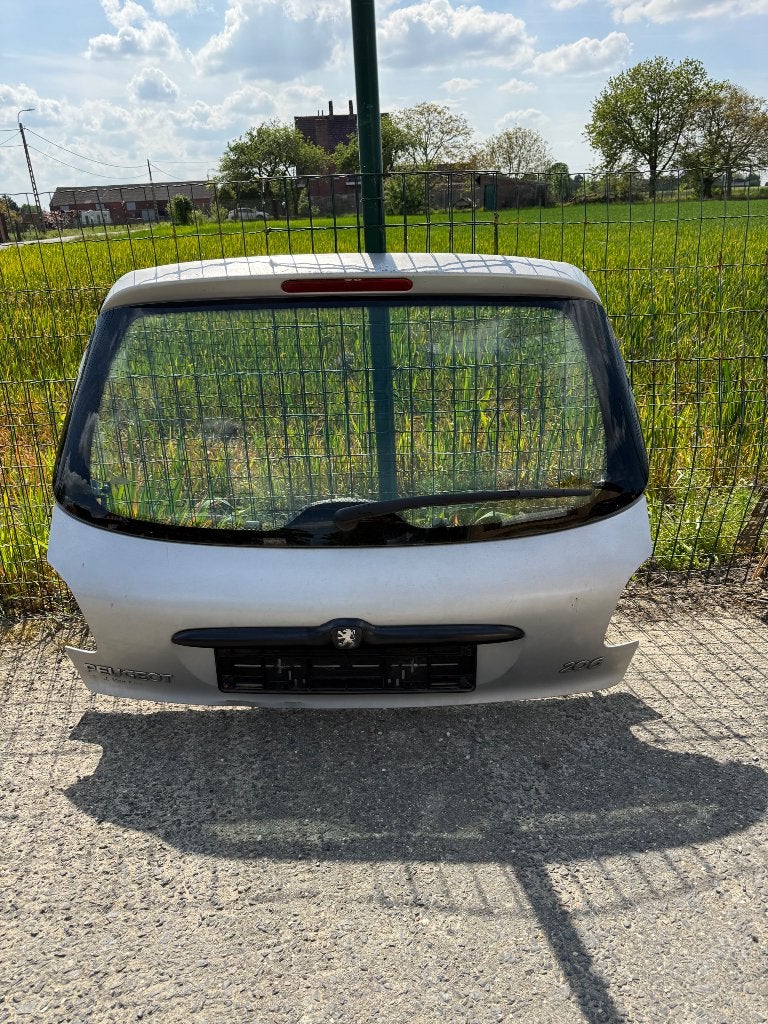 Kofferklep Peugeot 206, Arrière, Haillon arrière, Enlèvement, Utilisé