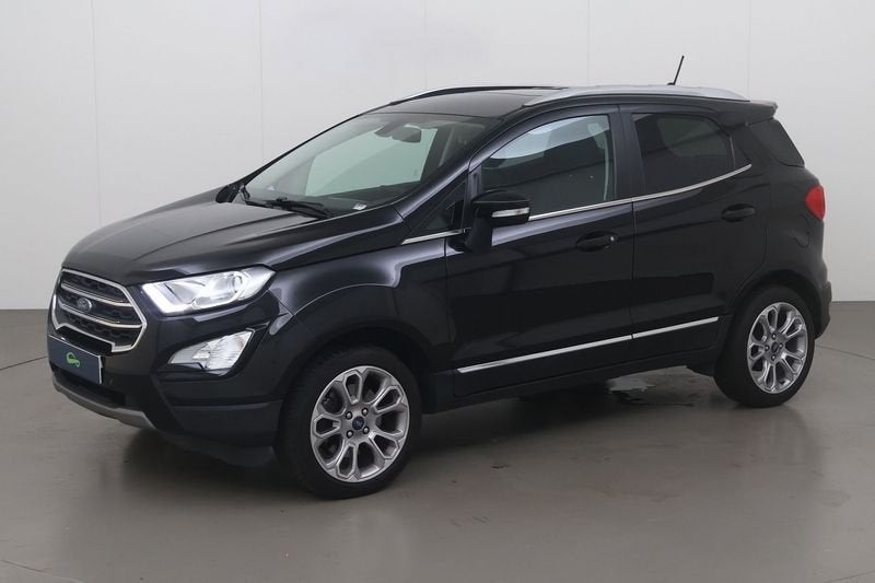 Ford ECOSPORT 1.0 ecoboost fwd titanium 140, 4 deurs, Ecosport, Overige bekleding, Zwart