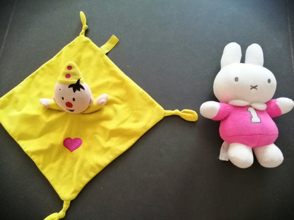 Bumba knuffeldoek, Nijntje knuffel, Kinderen en Baby's, Speelgoed | Knuffels en Pluche, Nijntje, Ophalen of Verzenden, Zo goed als nieuw