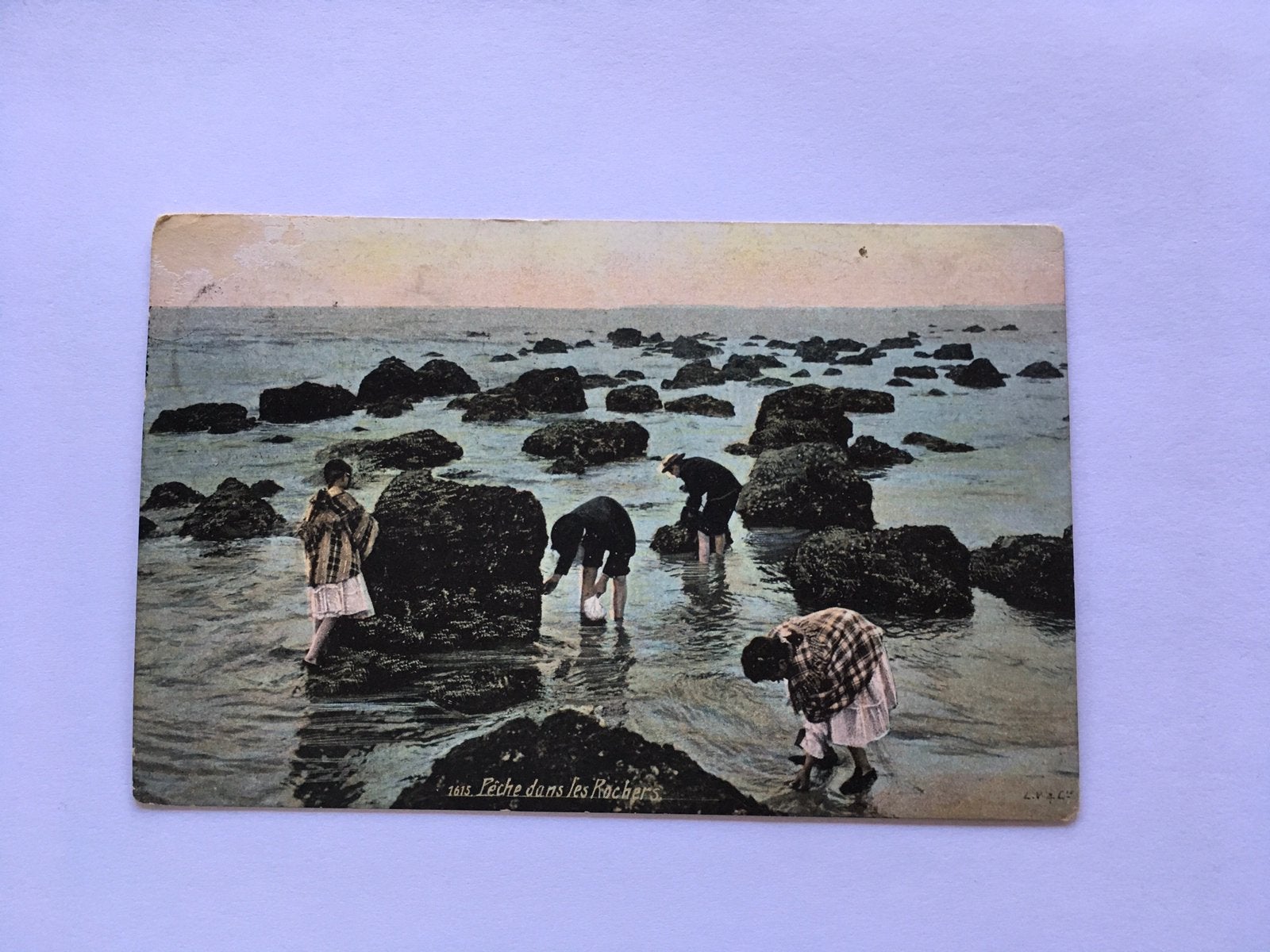 Oude postkaart Blankenberge, Verzenden, Gelopen