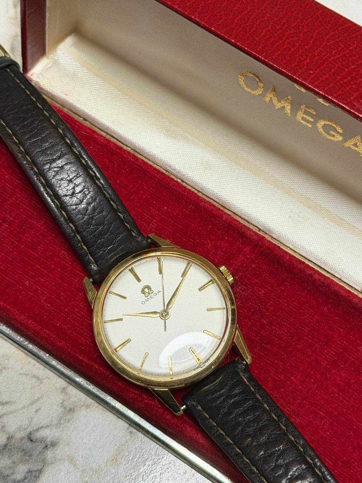 Vintage omega, Overige materialen, Polshorloge, Overige materialen, Ophalen of Verzenden