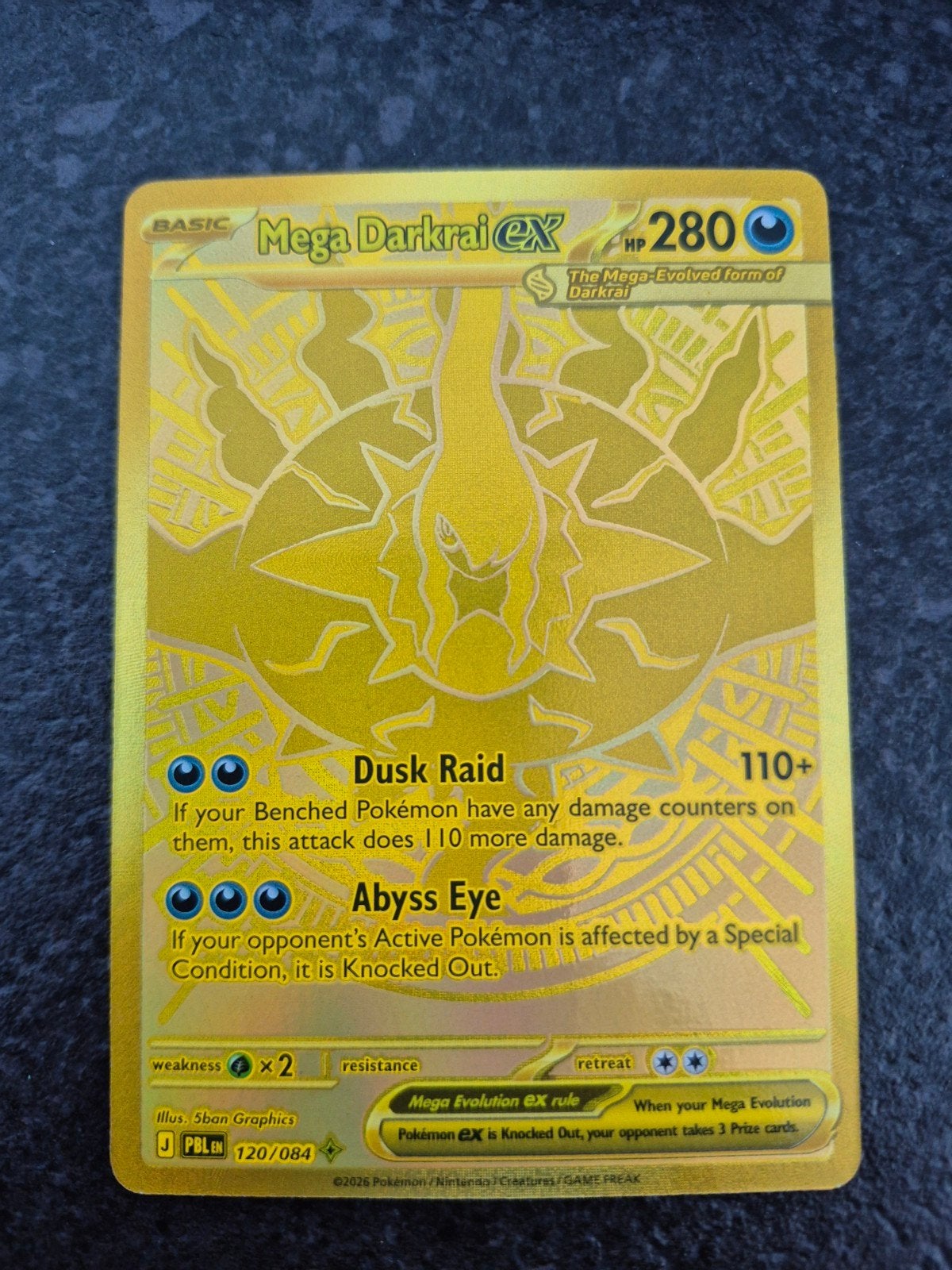 Mega Darkrai ex, Hobby en Vrije tijd, Verzamelkaartspellen | Pokémon, Ophalen