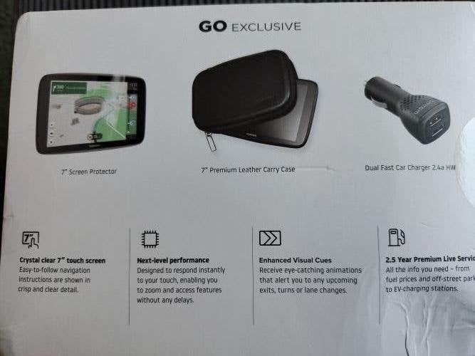 TomTom Go Exclusive Premium Pack7 Inch Navigatie World Maps, Auto diversen, Autonavigatie, Ophalen of Verzenden, Nieuw