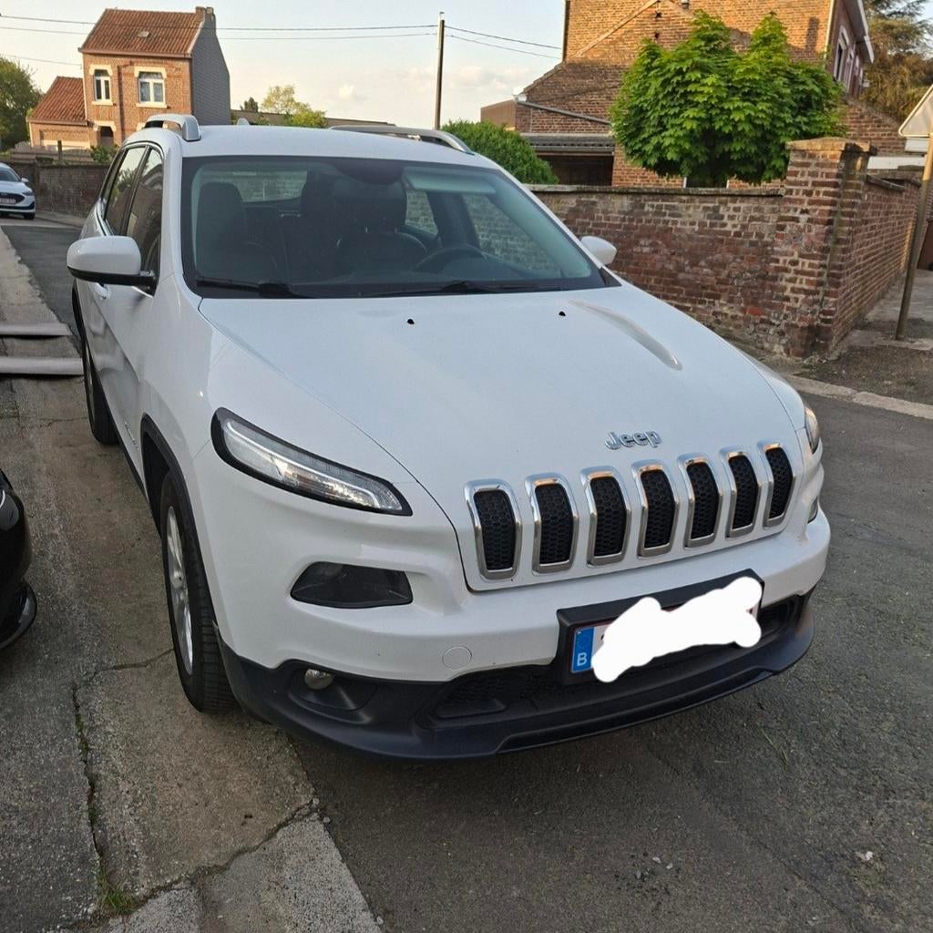 Jeep cherokee kl 2.0l crd, Autos, Jeep, Cuir, Achat, Boîte manuelle, Aide au démarrage en côte