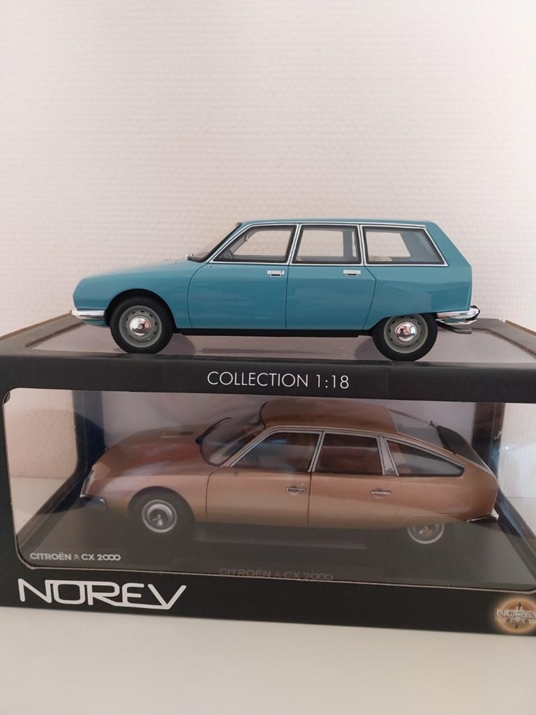 Citroën CX Citroën GS 1/18, Enlèvement, Voiture, Norev