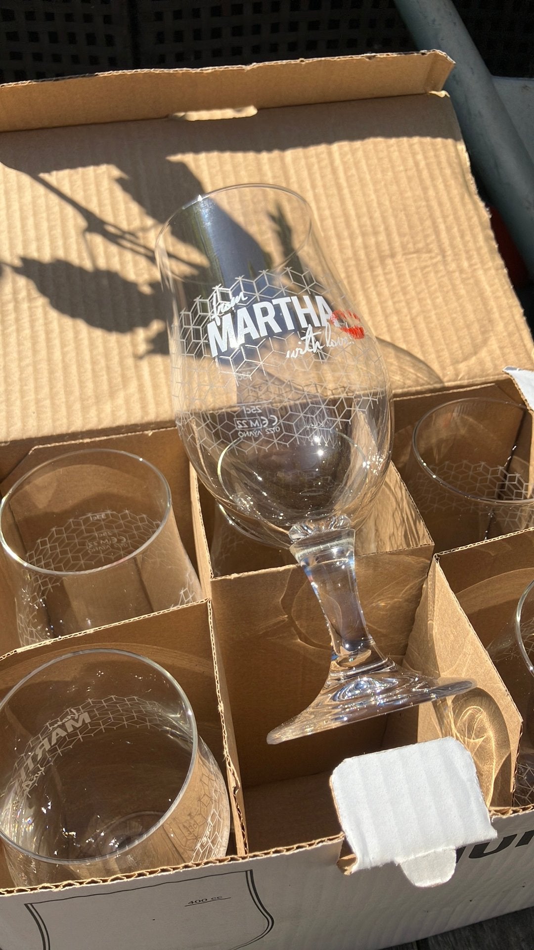 Martha Bierglazen, Verzamelen, Ophalen, Zo goed als nieuw, Glas of Glazen