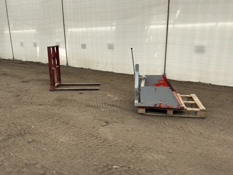 set van palletvork en kipbak, Zakelijke goederen