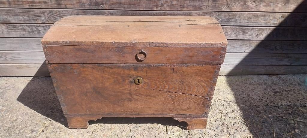 Ancienne boîte en bois, Antiquités & Art, Enlèvement