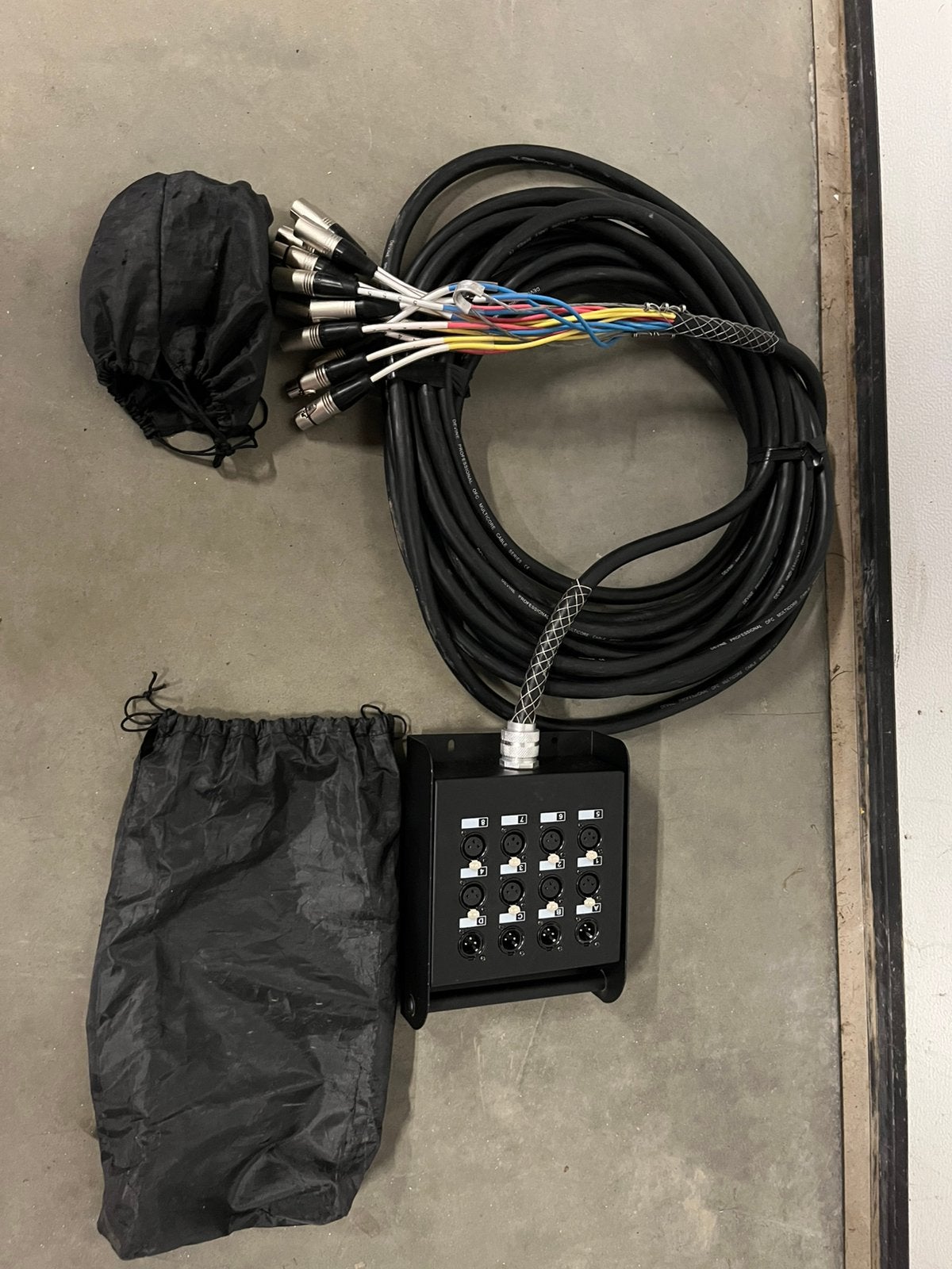 Stagebox XLR, Muziek en Instrumenten, Ophalen, Gebruikt