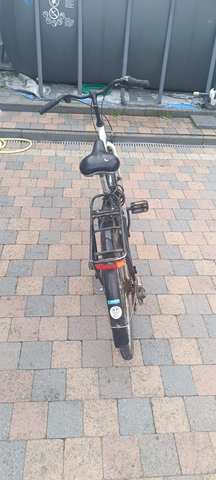 vélo 26", Ophalen