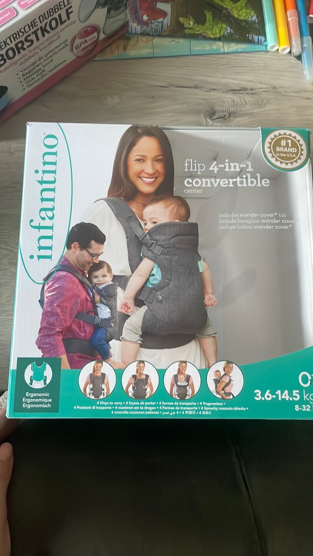 Baby drager, Ophalen, Zo goed als nieuw