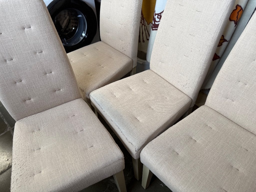 4 gratis stoelen, Ophalen, Gebruikt, Overige kleuren, Vier