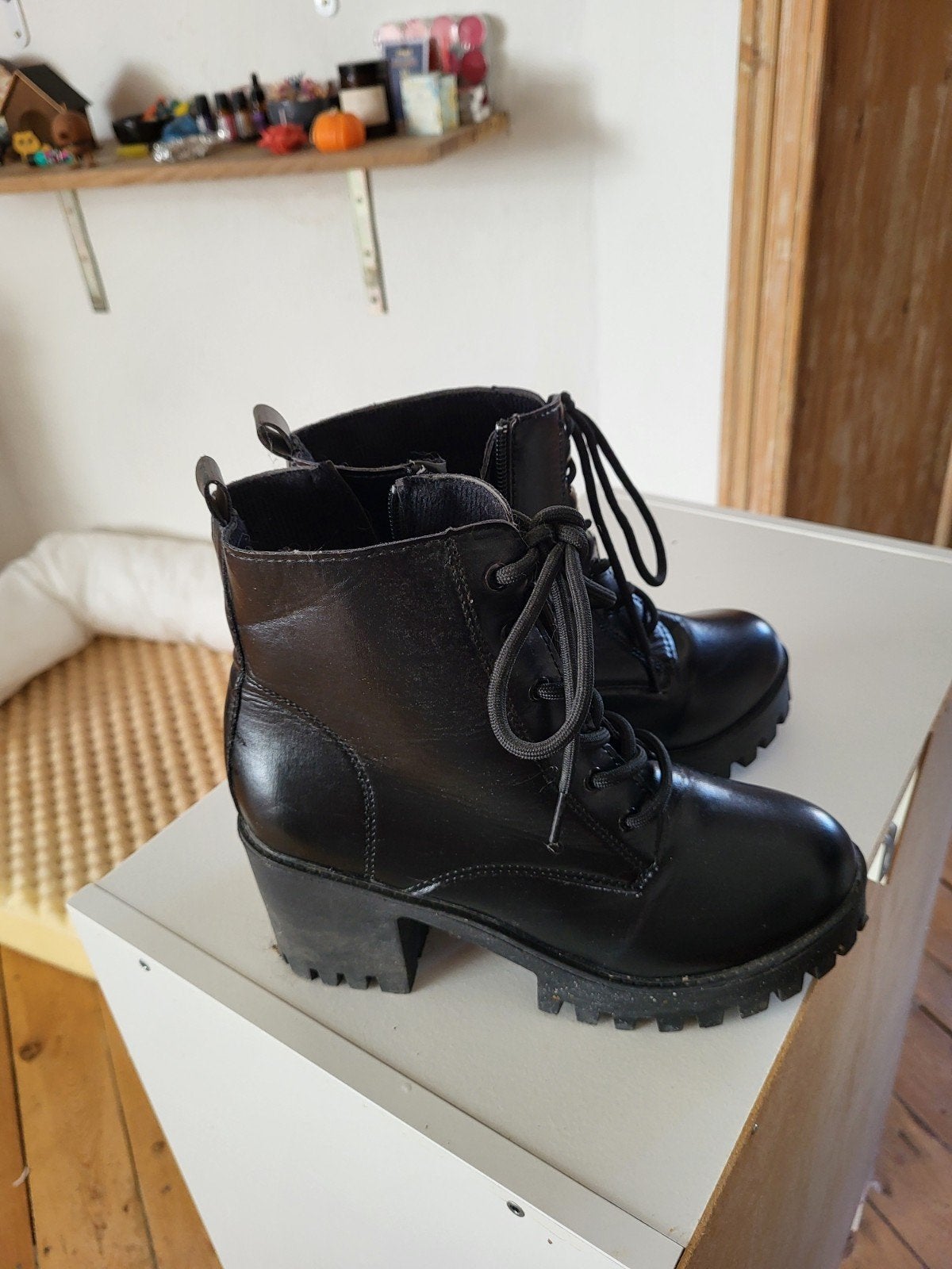 Zwarte laarzen, Kleding | Dames, Schoenen, Ophalen, Zwart, Lage of Enkellaarzen, Zo goed als nieuw
