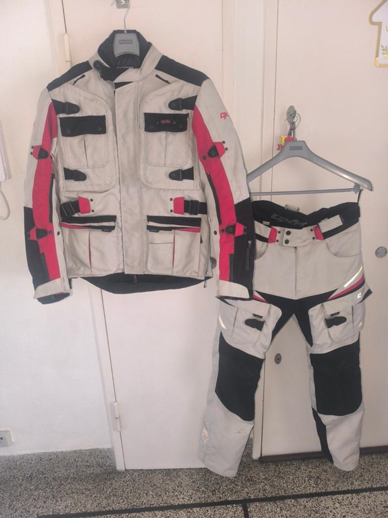Veste moto 4 saisons + pantalon DXR état parfait taille L, Enlèvement ou Envoi