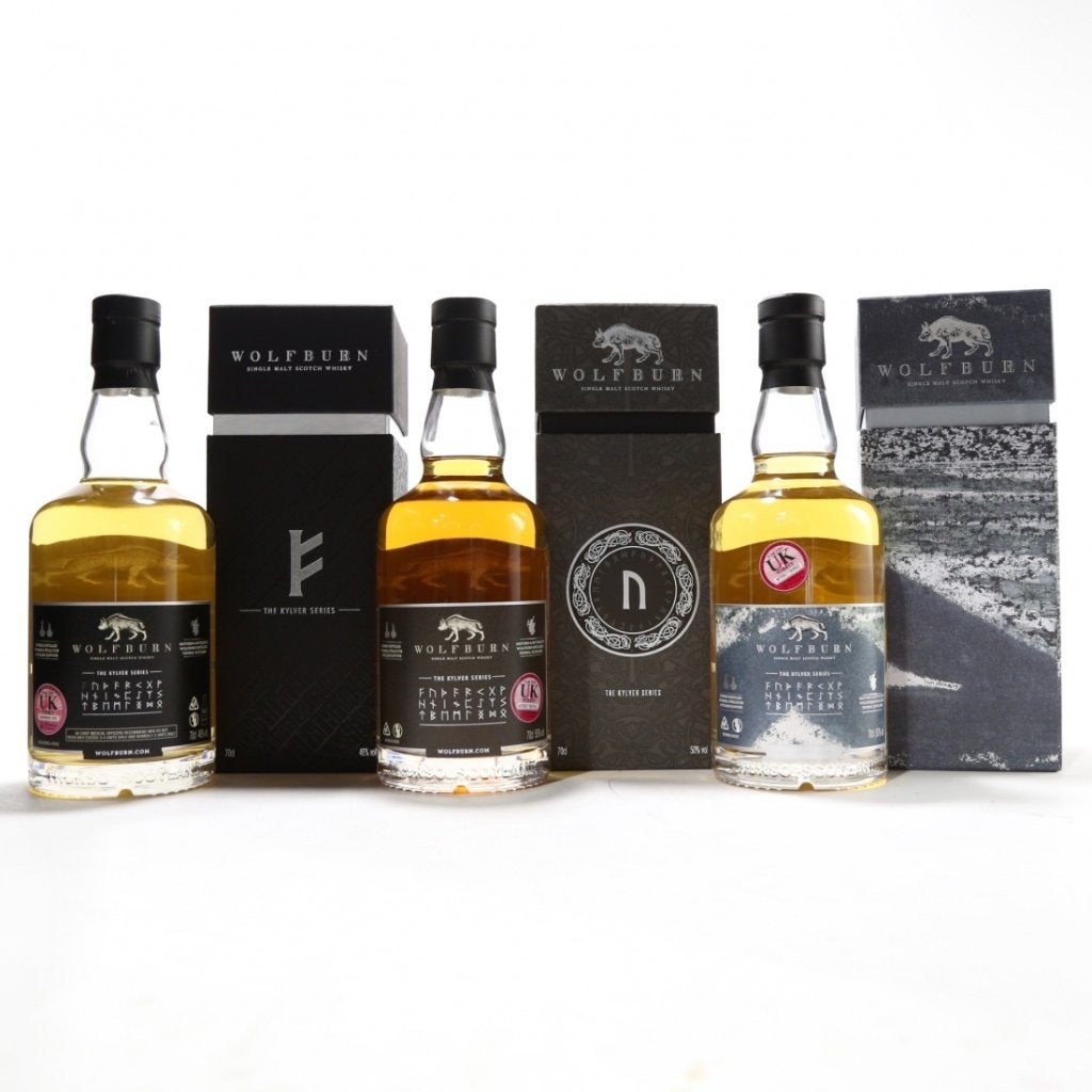 Whisky wolfburn Kylver series, Verzamelen, Ophalen, Nieuw