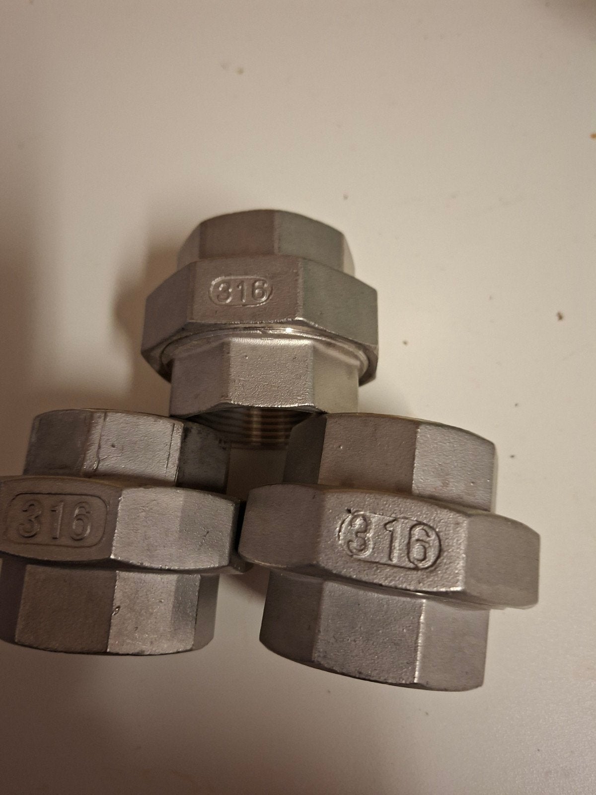 kopeling, Ophalen, Inox