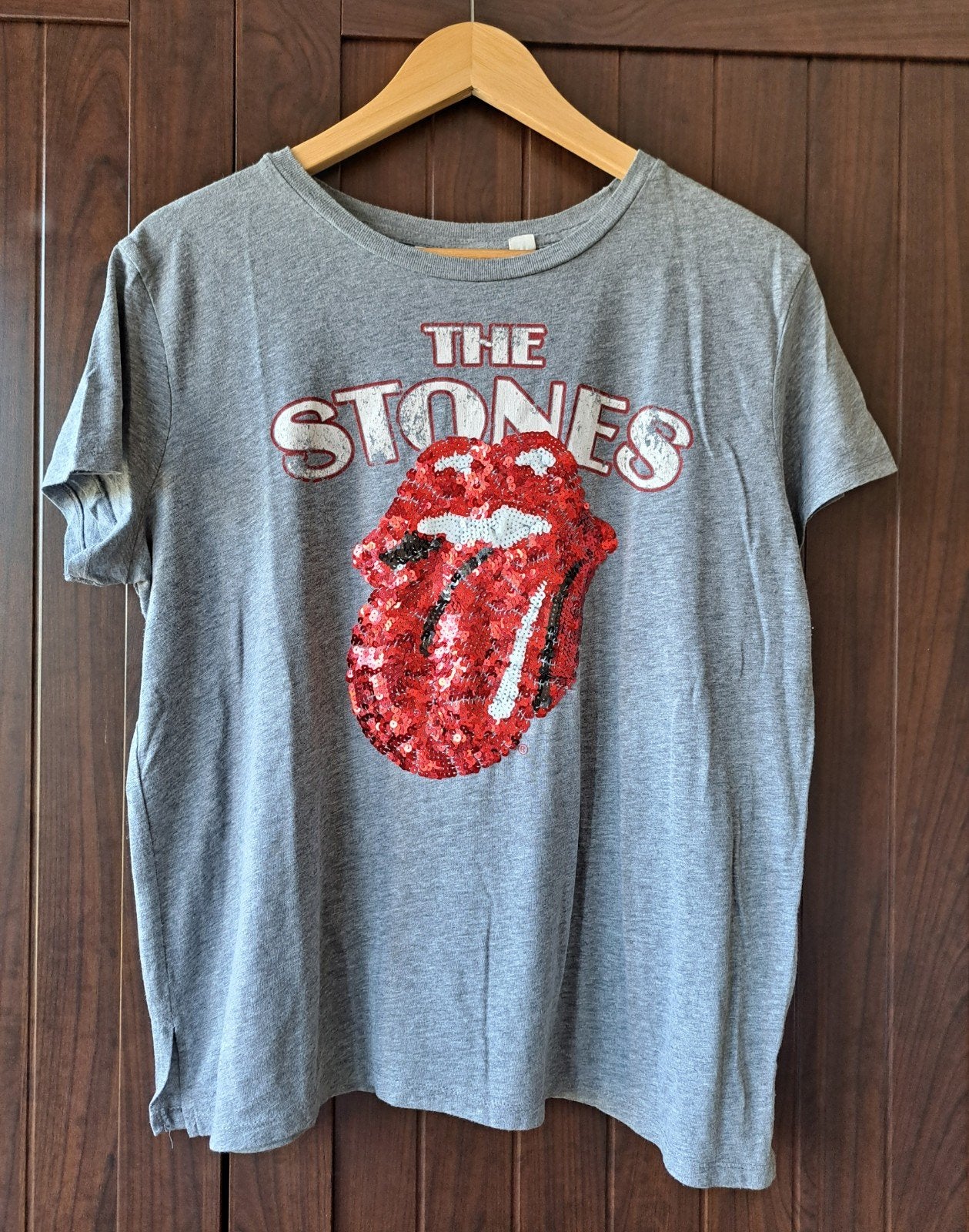 Cool T-shirt van The Rolling Stones maat M, Maat 38/40 (M), H&M, Verzenden, Korte mouw