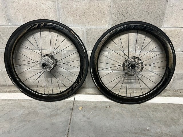 Zipp 303 Disc Wielen, Fietsen en Brommers, Fietsonderdelen, Zipp, Gebruikt, Racefiets, Carbon