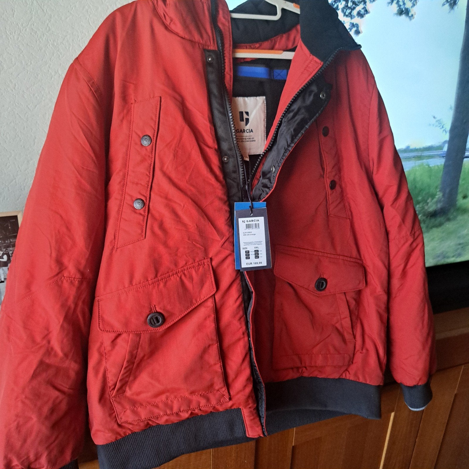 Magnifique veste d'hiver, fourrure marron rouille xxl, Vêtements | Hommes, Neuf, Enlèvement ou Envoi, Autres couleurs, Garcia