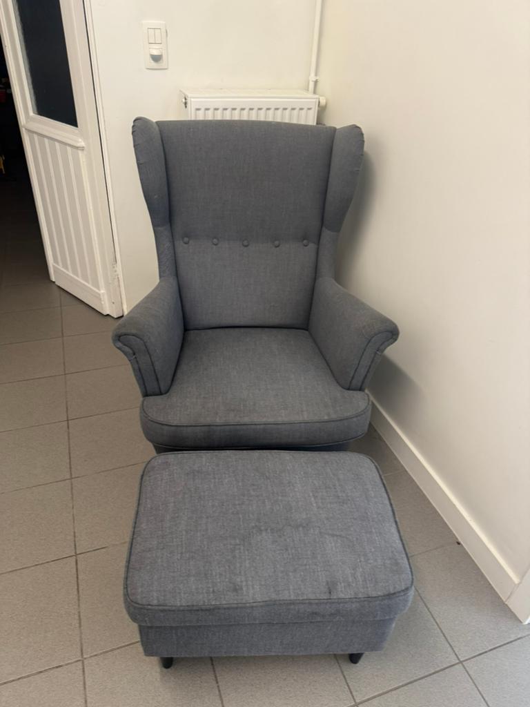 Ikea zeteltje, Huis en Inrichting, Fauteuils, Ophalen, Zo goed als nieuw