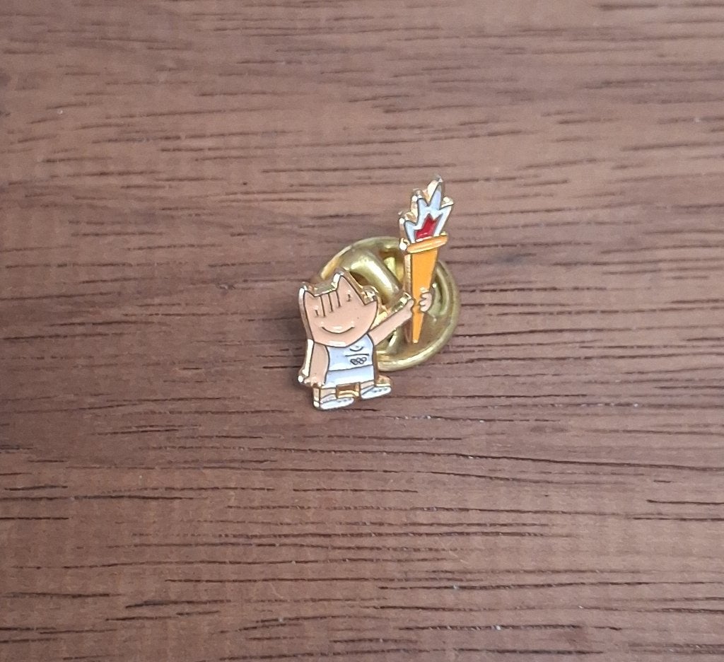 PIN - COBI - OLYMPISCHE SPELEN - JEUX OLYMPIQUES, Collections, Envoi, Utilisé, Sport, Insigne ou Pin's