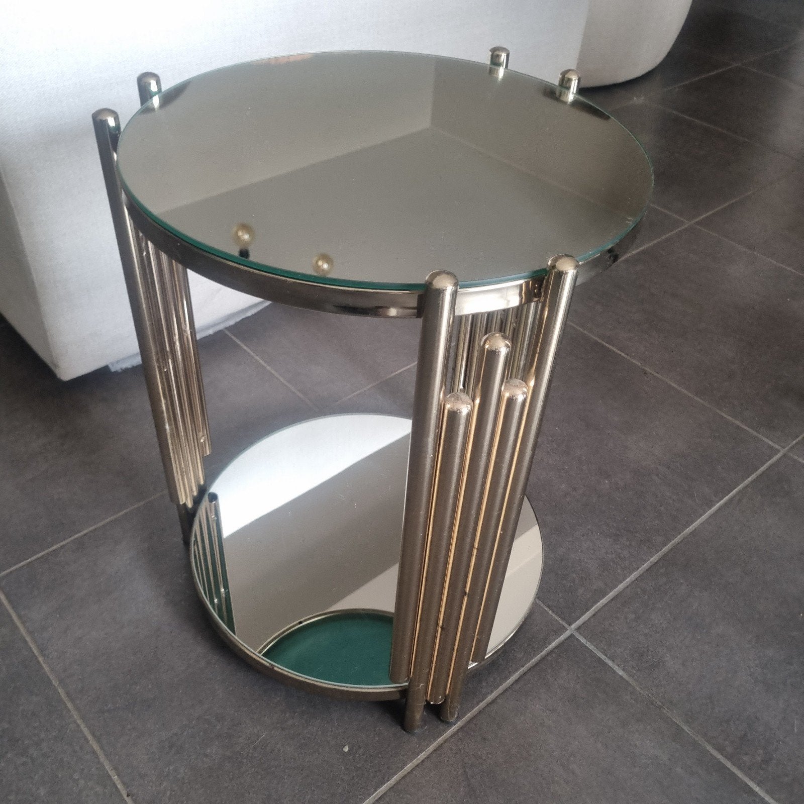 Petite table d appoint de qualité, Maison & Meubles, Neuf, Rond, 45 à 60 cm, Enlèvement