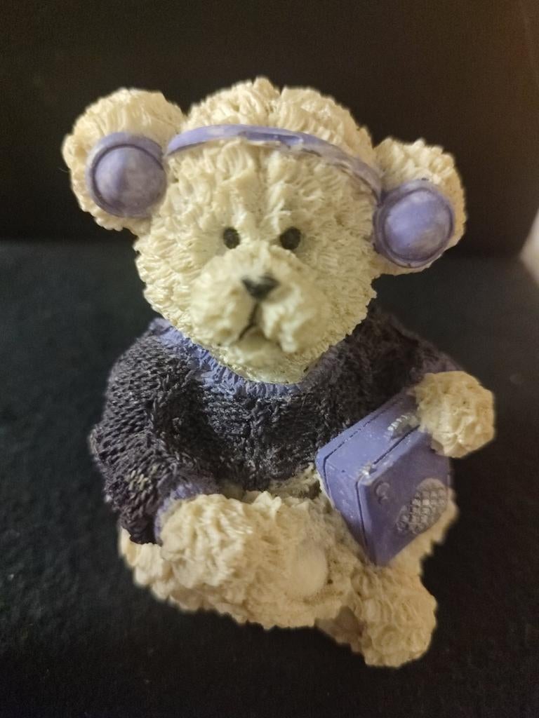 vintage beer walkman, Collections, Ours & Peluches, Enlèvement ou Envoi, Comme neuf, Statue, Autres marques