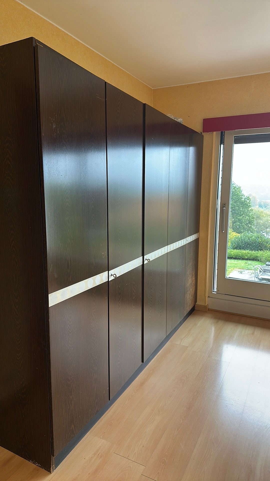 Vintage Kleerkast, Ophalen, Gebruikt, 75 cm of meer, Eikenhout