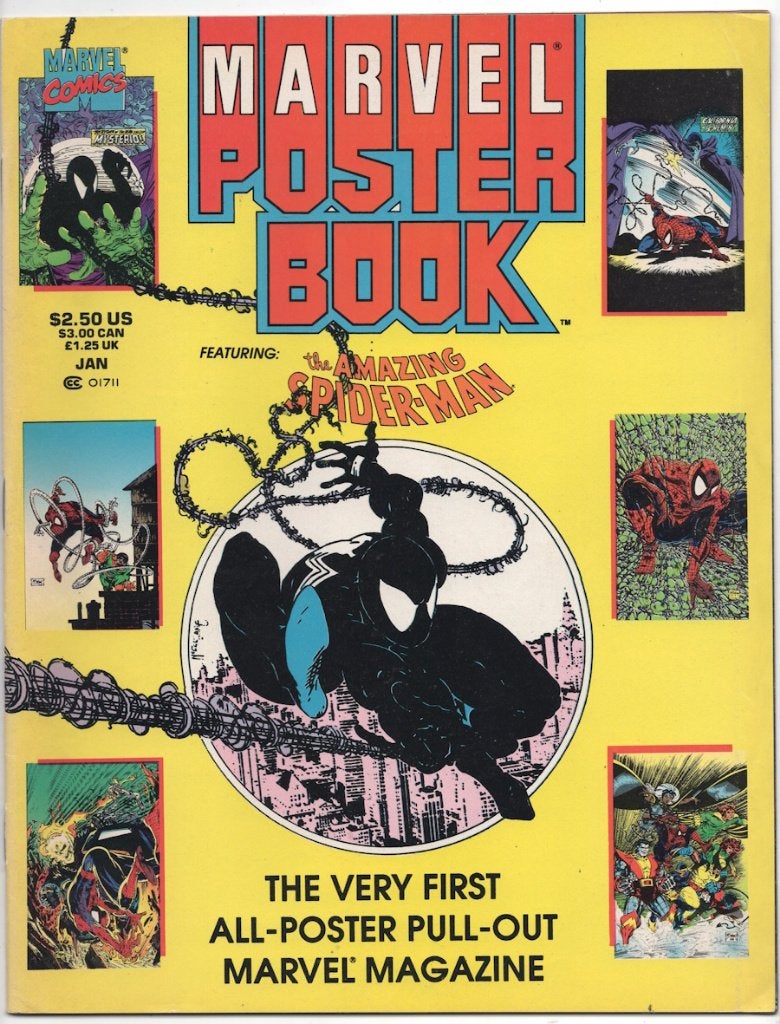Marvel Poster Book 1991 Amazing Spider-Man, Enlèvement ou Envoi