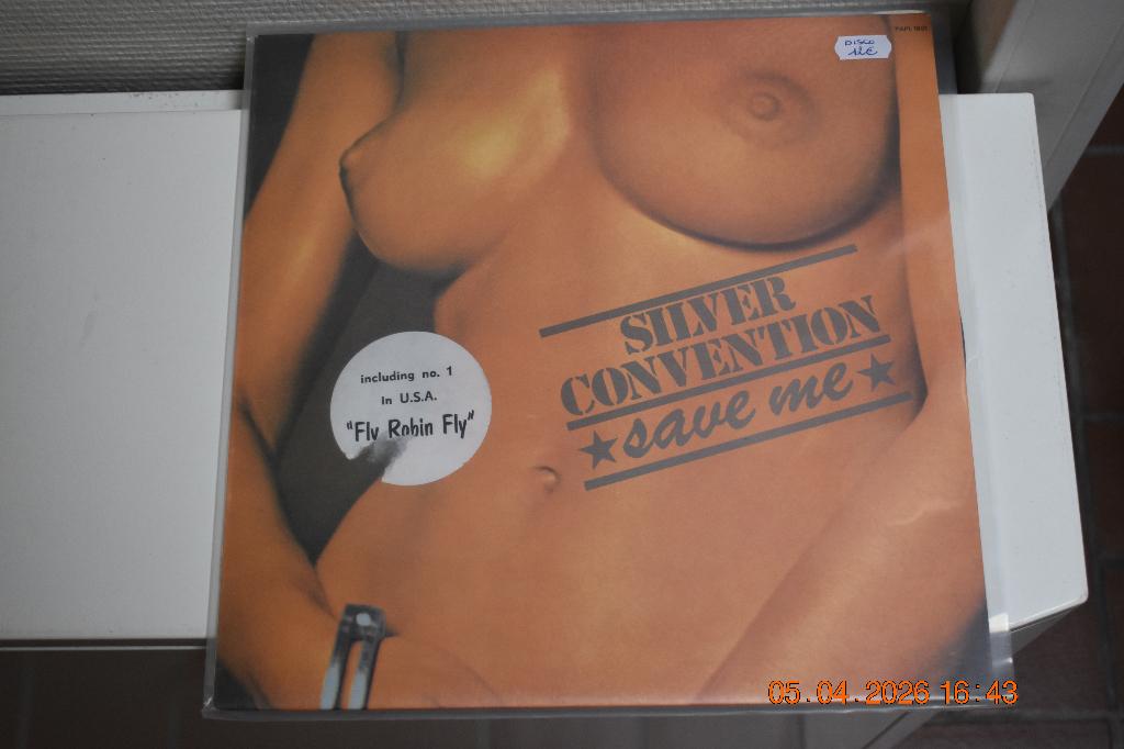 LP : Silver Convention - Save me (Disco), Cd's en Dvd's, Vinyl | Overige Vinyl, Beschermende buitenhoes, Ophalen of Verzenden