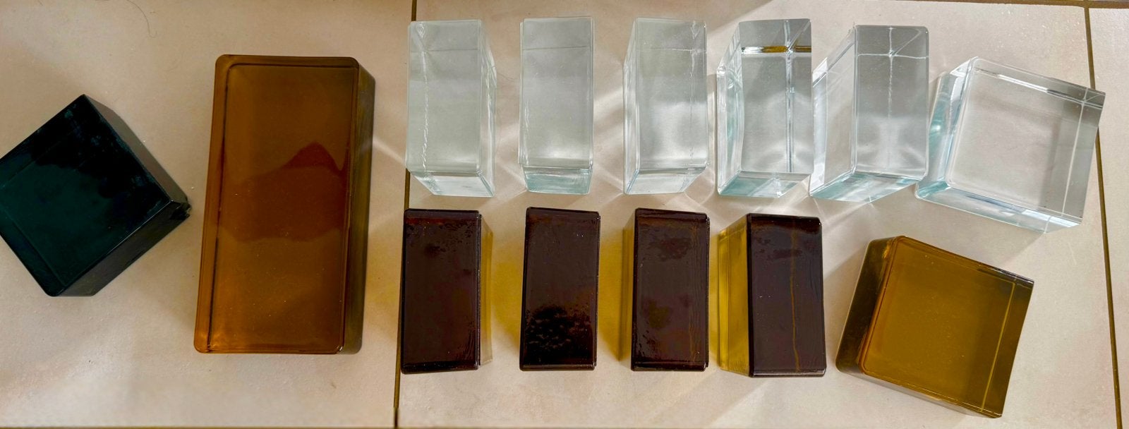 VetroPieno (Seves Glass Blocks) - design, Enlèvement, Comme neuf