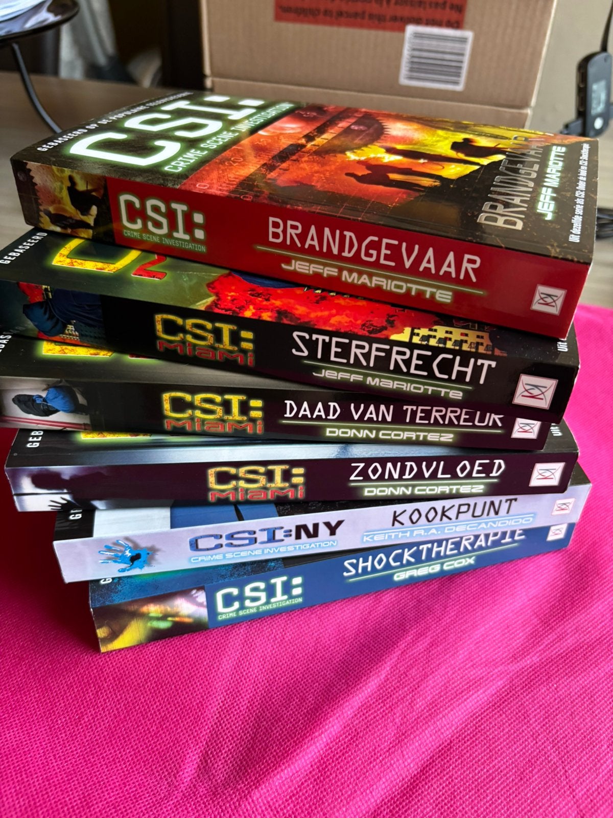 Pakket van 6 nieuwe boeken CSI, Boeken, Ophalen of Verzenden, Nieuw