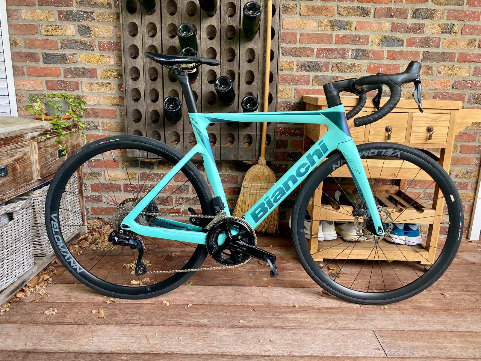 Bianchi Oltre Di2, Vélos & Vélomoteurs, Enlèvement ou Envoi, Comme neuf, Carbone