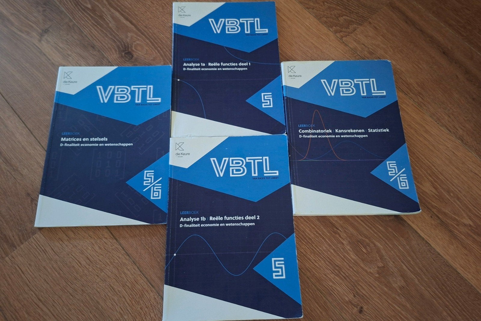 VBTL 5 - manuel Analyse 1b : fonctions réelles (D-Economy et, Livres, Enlèvement, Comme neuf, Secondaire, Mathématiques A