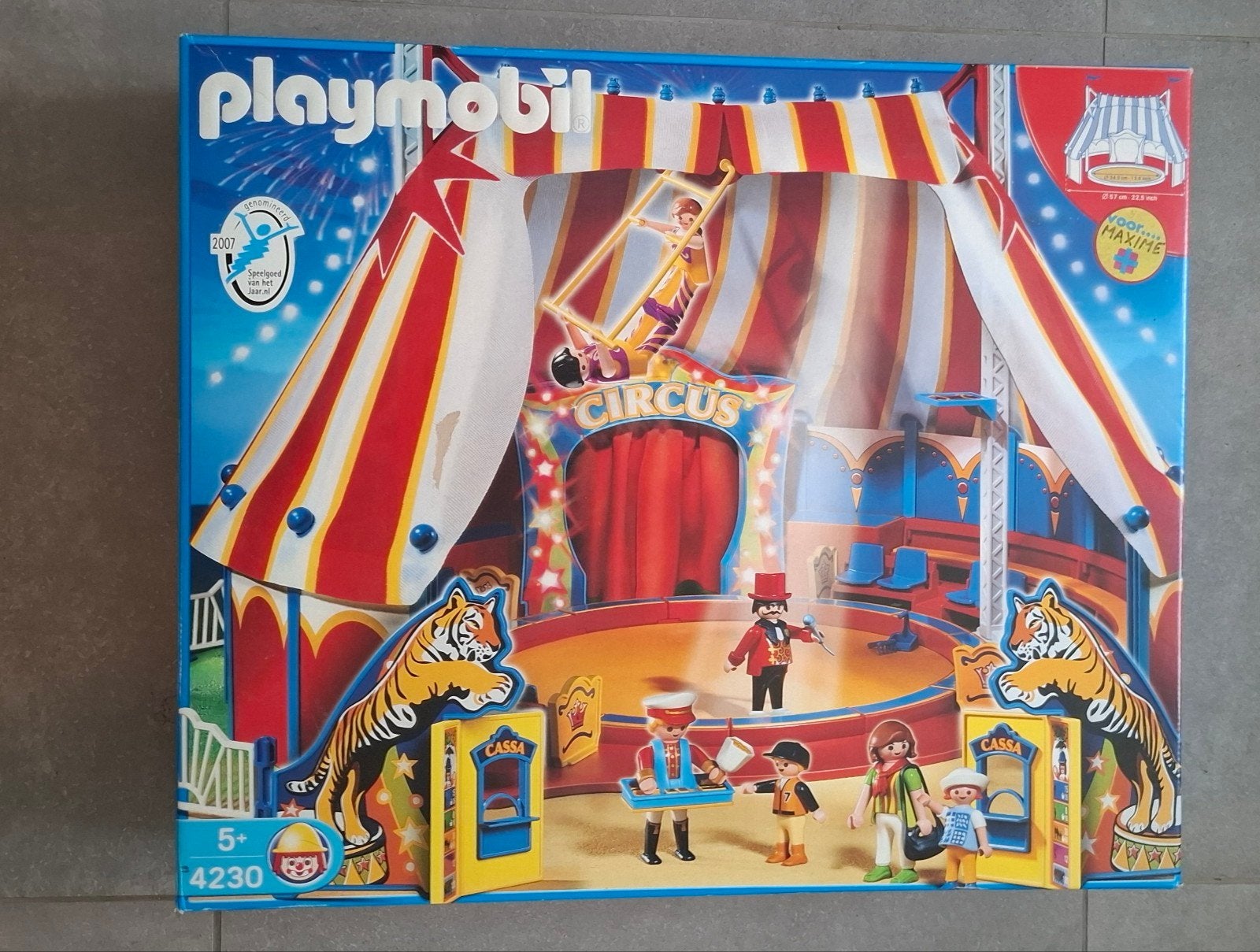 playmobil 4230 circus circustent, Ophalen