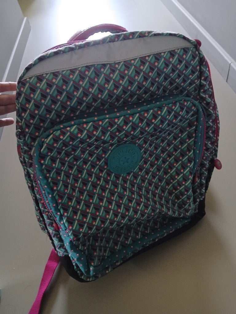 Kipling boekentas, Ophalen of Verzenden, Zo goed als nieuw, Rugtas