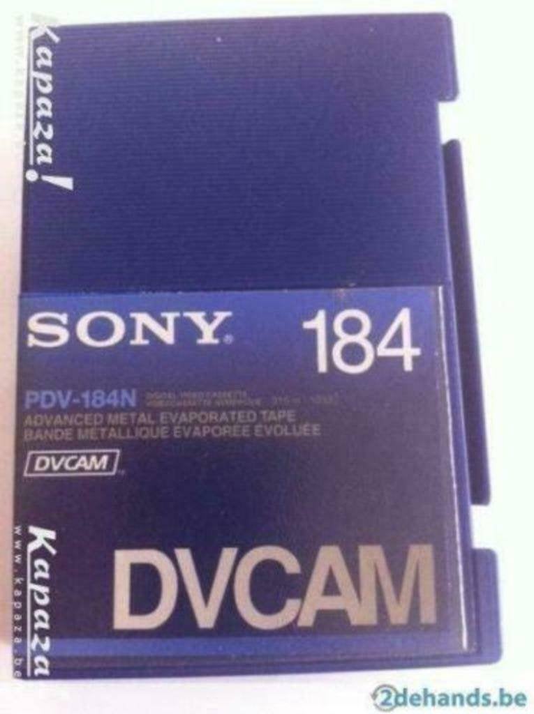 100 -tal sony dvcam 184, TV, Hi-fi & Vidéo, TV, Hi-fi & Vidéo Autre, Enlèvement, Utilisé