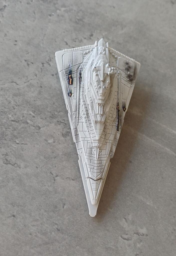 Star Wars Star Destroyer blast attack battle damage, Verzamelen, Ophalen of Verzenden