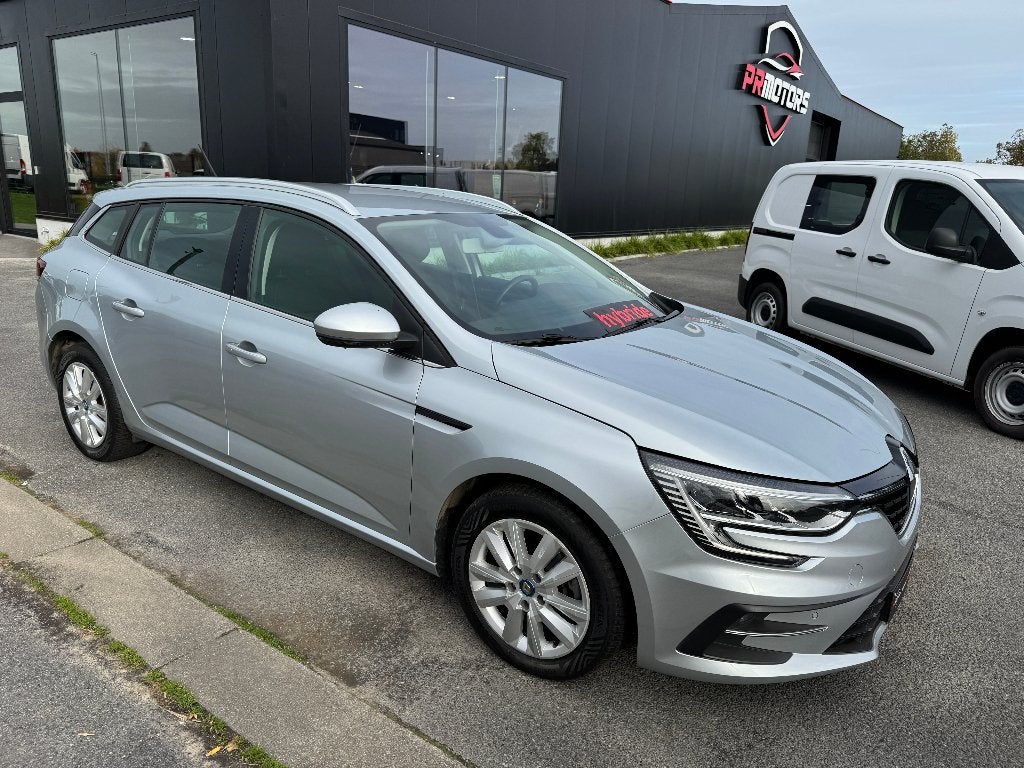 Renault Megane break 1.6 E tech plug in hybride 1st eig boek, Autos, Ordinateur de bord, Argent ou Gris, Achat, Entreprise