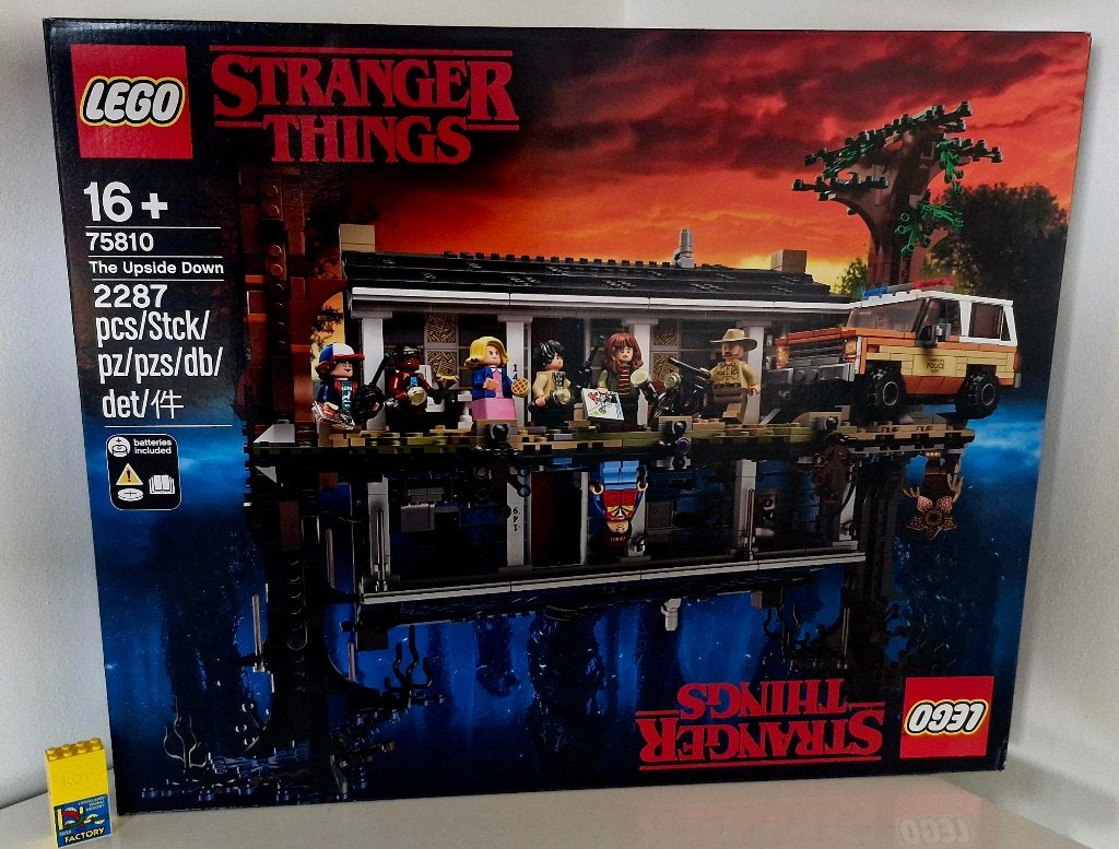 Lego 75810 Stranger Things: The Upside Down, Overige thema's, Lego, Nieuw, Ophalen of Verzenden